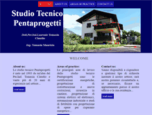 Tablet Screenshot of pentaprogetti.it